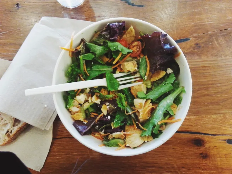 Wetherspoons salads and pasta menu